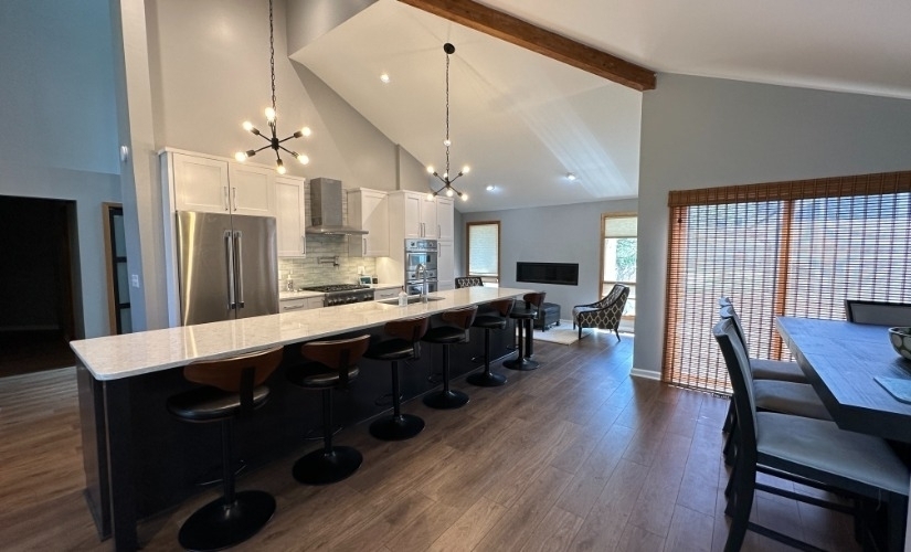 Open Floorplan Kitchen near Ann Arbor Michigan