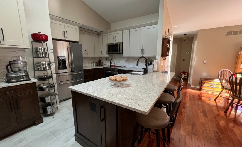 Storage, Space, and Style for Everyday Baking Kitchen near Ann Arbor Michigan